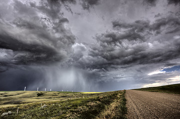 Image showing Storm Clouds Saskatchewan