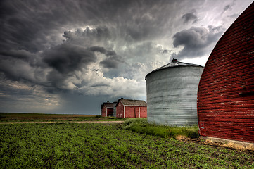 Image showing Storm Clouds Saskatchewan