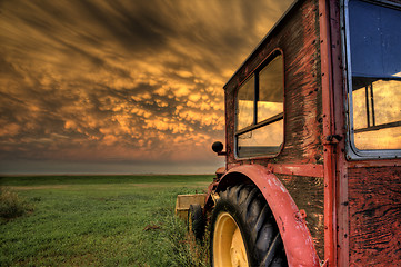 Image showing Storm Clouds Saskatchewan