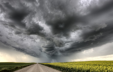 Image showing Storm Clouds Saskatchewan