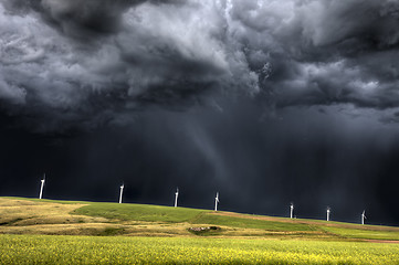 Image showing Storm Clouds Saskatchewan