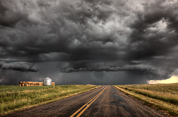 Image showing Storm Clouds Saskatchewan