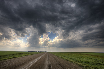 Image showing Storm Clouds Saskatchewan