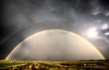 Image showing Storm Clouds Saskatchewan