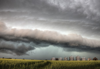 Image showing Storm Clouds Saskatchewan