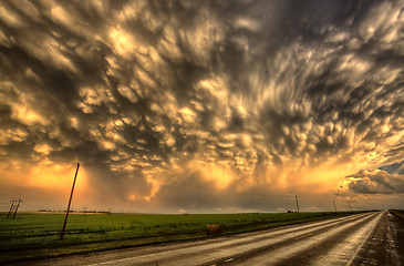 Image showing Storm Clouds Saskatchewan