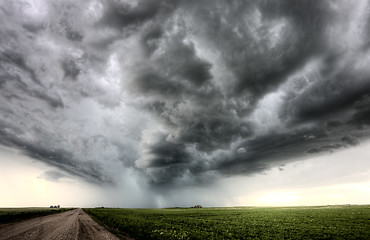 Image showing Storm Clouds Saskatchewan