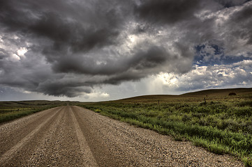 Image showing Storm Clouds Saskatchewan