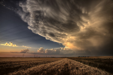 Image showing Storm Clouds Saskatchewan