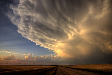 Image showing Storm Clouds Saskatchewan