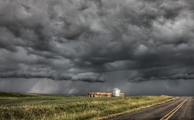 Image showing Storm Clouds Saskatchewan