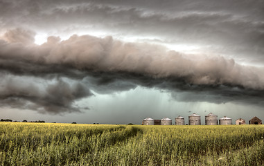 Image showing Storm Clouds Saskatchewan