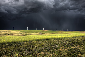 Image showing Storm Clouds Saskatchewan