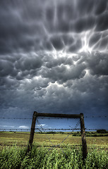 Image showing Storm Clouds Saskatchewan