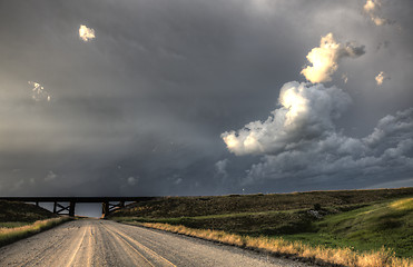 Image showing Storm Clouds Saskatchewan