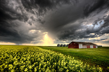 Image showing Storm Clouds Saskatchewan