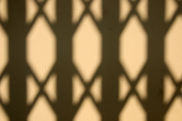 Image showing fence,shadow