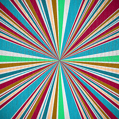 Image showing colorful linear abstract background