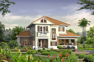 Image showing 3d house