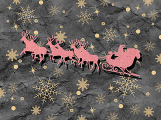 Image showing christmas paper