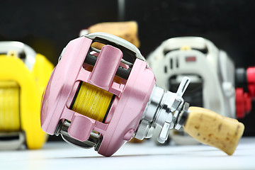 Image showing fishing reel