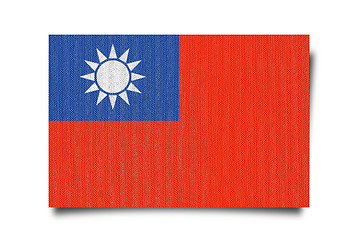 Image showing official flag of taiwan