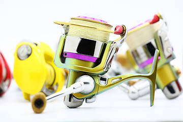 Image showing fishing reel