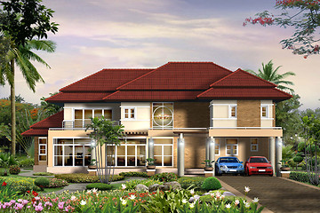 Image showing 3d house