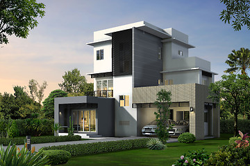 Image showing 3d house