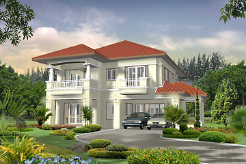 Image showing 3d house