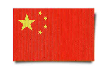 Image showing China flag 