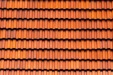 Image showing roof tiles texture 