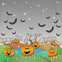 Image showing Halloween pumpkin 