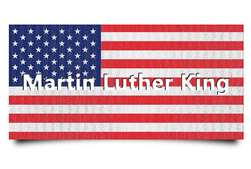 Image showing Martin Luther King Jr. Day stamp 