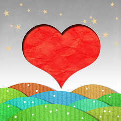 Image showing Paper Heart. 