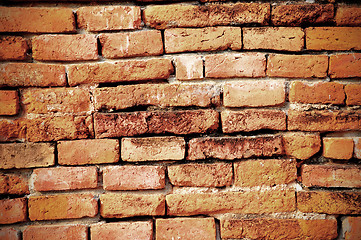 Image showing Background of brick wall texture 