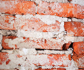 Image showing Background of brick wall texture 