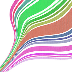 Image showing colorful linear abstract background