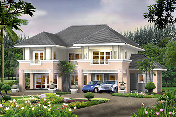 Image showing 3d house