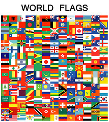 Image showing Complete set of Flags