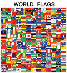 Image showing Complete set of Flags