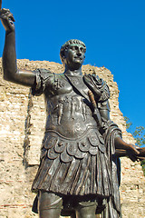 Image showing Emperor Trajan Statue