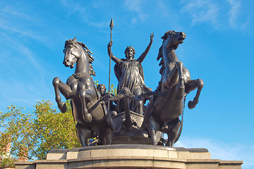 Image showing Boadicea monument London