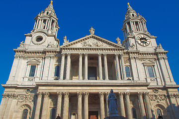 Image showing St Paul Cathedral, London