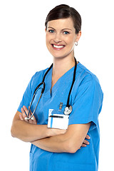 Image showing Confident cheerful medical professional