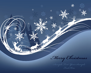 Image showing Christmas card