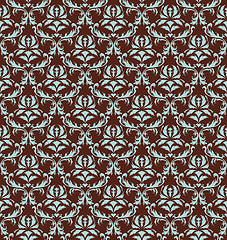 Image showing Damask seamless pattern