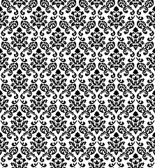 Image showing Damask seamless pattern