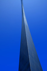 Image showing Close up on The Arch at St. Louis