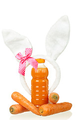 Image showing Carrot juice